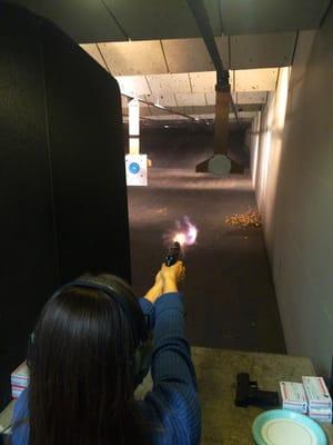 Shooting at Impact Guns