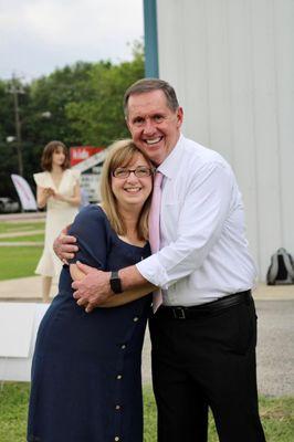 Pastor Gary and his wife Tammy.