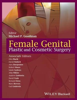 Cover of Dr. Goodman's new medical textbook, the first in the field of women's genital plastic and cosmetic surgery