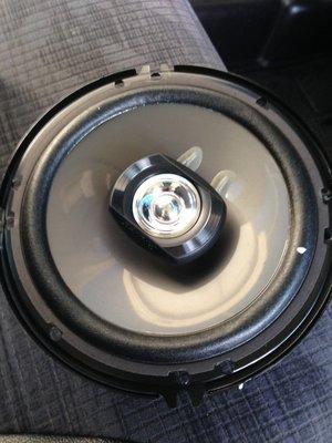 My new Pioneer 6.5 inch 2 way coaxial speakers.