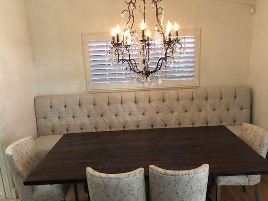 Kitchen bench sherman oaks