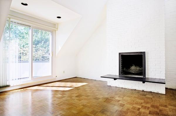 A living area in 6009 Walnut Street.