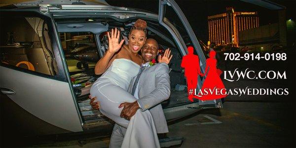 Las Vegas Strip Helicopter Wedding