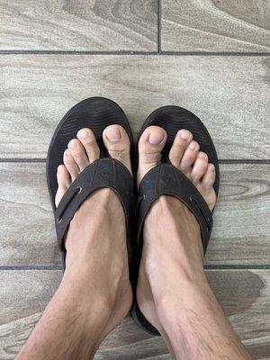 My fresh toes