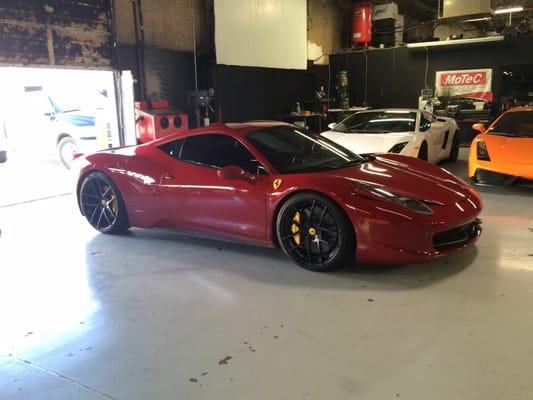 Gorgeous Ferrari 458 Turbo the baddest in DFW!