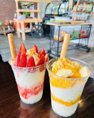 Strawberry and Mango