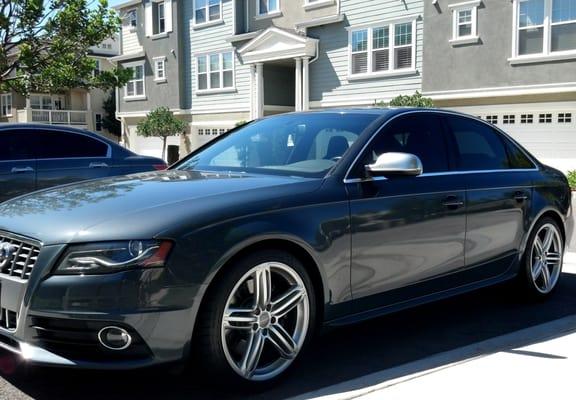 2010 Audi S4. 3M Color Stable tint, 35% all around.