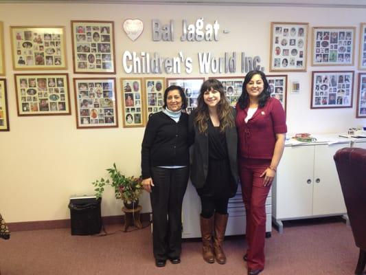 With Christina Berg of Children's Home Society