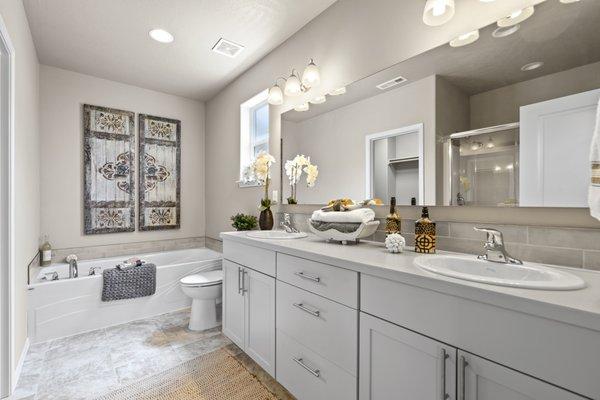 Hudson owner's suite bathroom