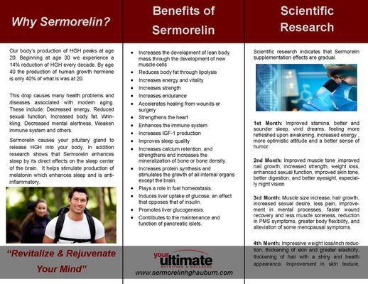 HGH Therapy with Sermorelin Brochure