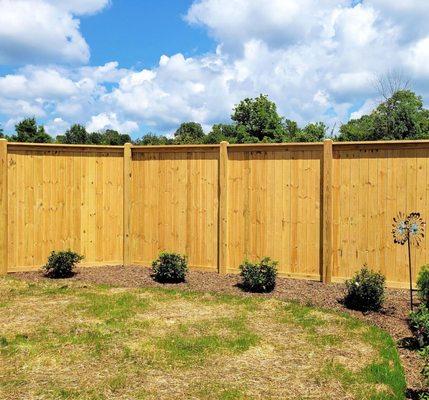 New fencing Installation