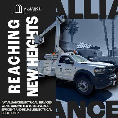 At Alliance Electrical Services, we're committed to delivering efficient and reliable electrical solutions.