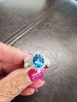 Billerica Jennifer's Jewelers made this custom 1 of a kind spectacular ring.  I would highly recommend them.