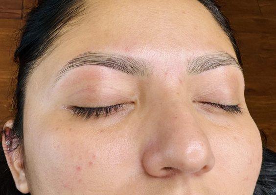 Brow threading