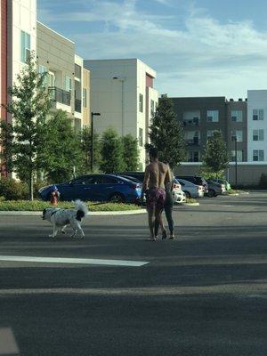 Barefoot and undressed, these are the type of people who move in to IMT Maitland.