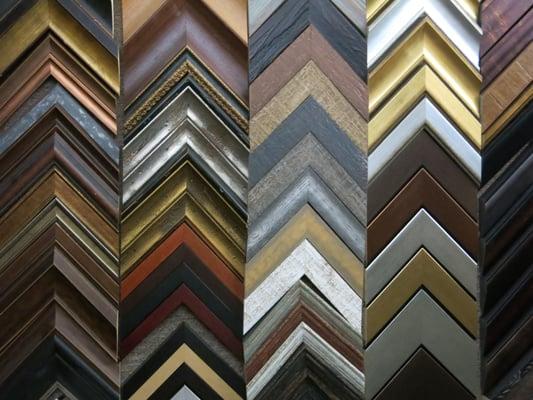 We have a tremendous assortment of beautiful mouldings for your framing needs.