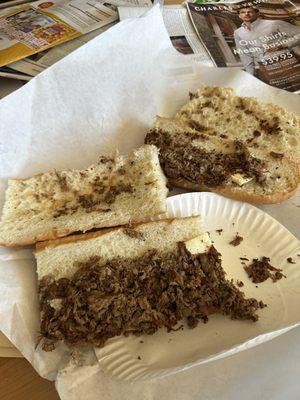 Large Steak and Cheese Sub