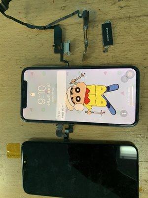 iPhone X Water Damage for Repair with Screen Replacement, Charging Port, and Vibrator.