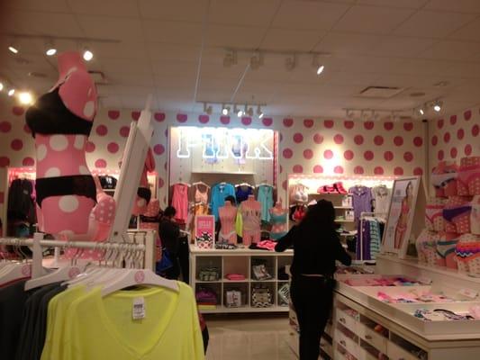 Pink Section of Store