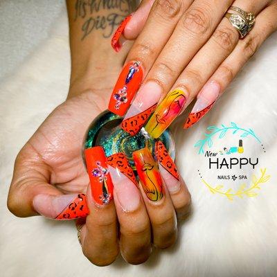 Welcome to New Happy Nails & Spa - This is the art from our amazing nail technicians and WONDERFUL customers.