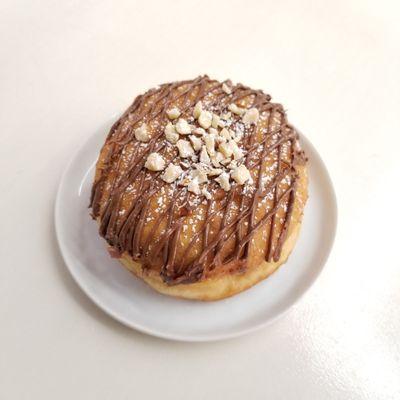 Nutella filled donut