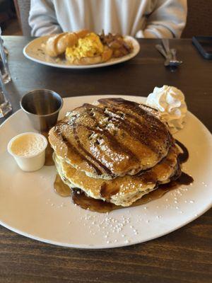 chocolate chip pancakes