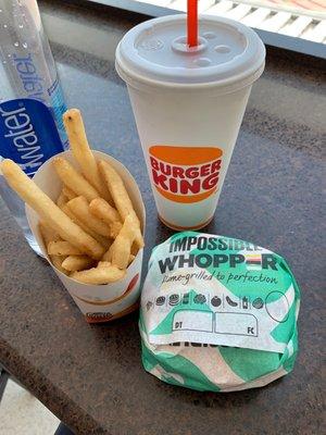 Impossible whopper no Mayo!