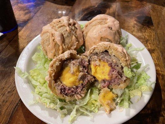 Cheeseburger Bombs