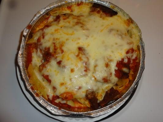 Chicken parm at Vivaldi's Pizza in Bristol, CT.