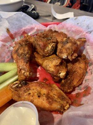 Cajun wings are SPECTACULAR