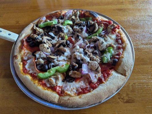 12" Combo Pizza for $18.99.