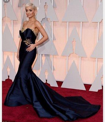 Didn't take much to get this beauty Rita Or ready for her Oscar performance in 2015.