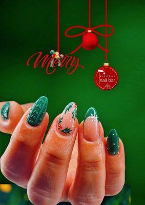 Good tidings we bring, let's nails do the bling Gelx