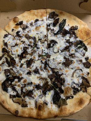 4 Mushroom Pizza 12"