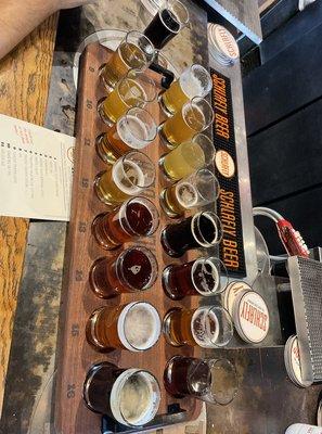 The "one of everything" flight at Schlafly!