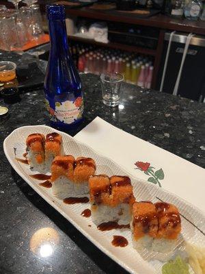 Fire dragon roll