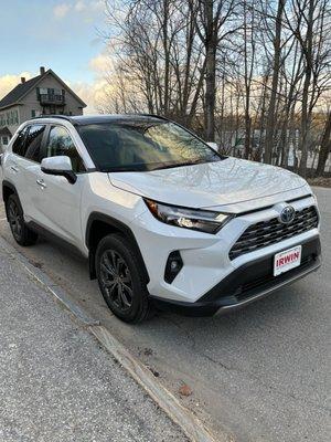 Our new RAV4 Hybrid