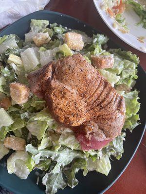 Tuna and Caesar salad!