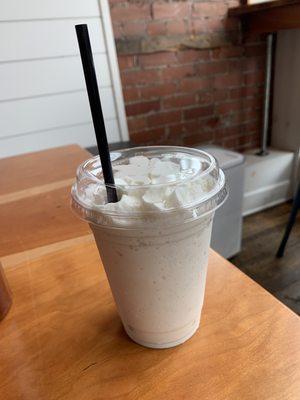 Vanilla bean frappe