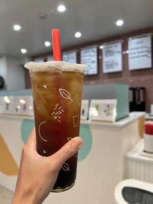 Osmanthus Oolong w/ Boba