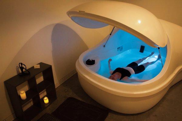 Floatation Therapy will make you feel weightless. Float on 1,000 pounds of Epsom Salt! Located in Scottsdale, Arizona