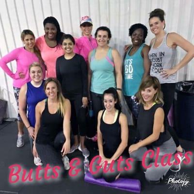 The popular Thursday night "Butts & Guts" Booty bootcamp.