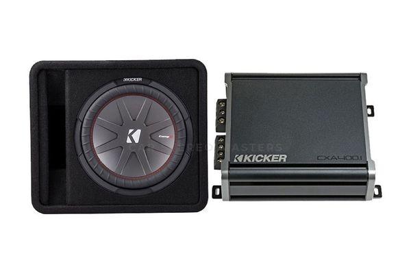 Kicker Deals, get the compvr12 & kicker cxa400 amp for only $259.99 +tax & installation fees vary based on vehicle.