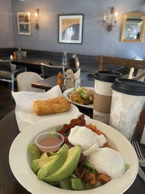 Stella Bowl, Chocolate Croissant and a Build Your Own Omelet