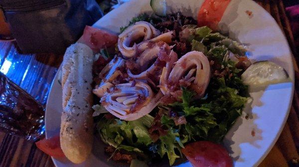 Turkey Club Salad