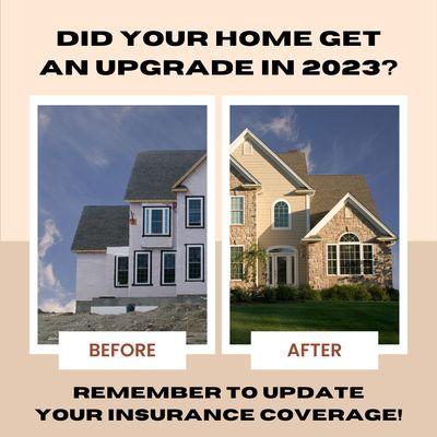 When you renovate your home, update your insurance! (412) 264-7424