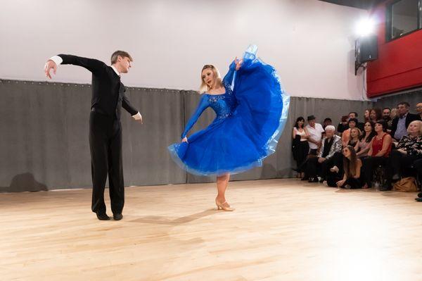 Waltz performance at Soho Dance LA
 Photo by Ashly Covington