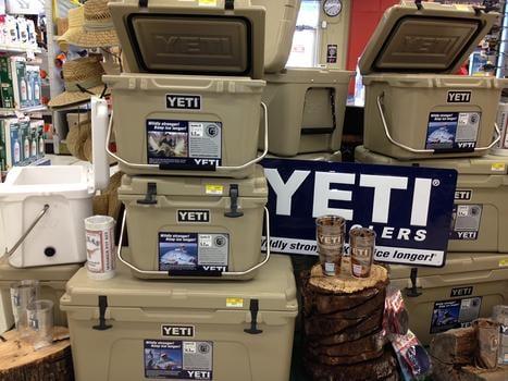 Yeti everything in stock!