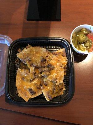 Grande Steak fajita nachos