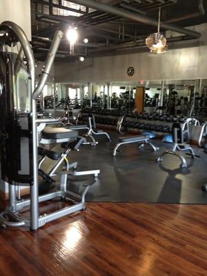 Free Weights area at The Training Centre